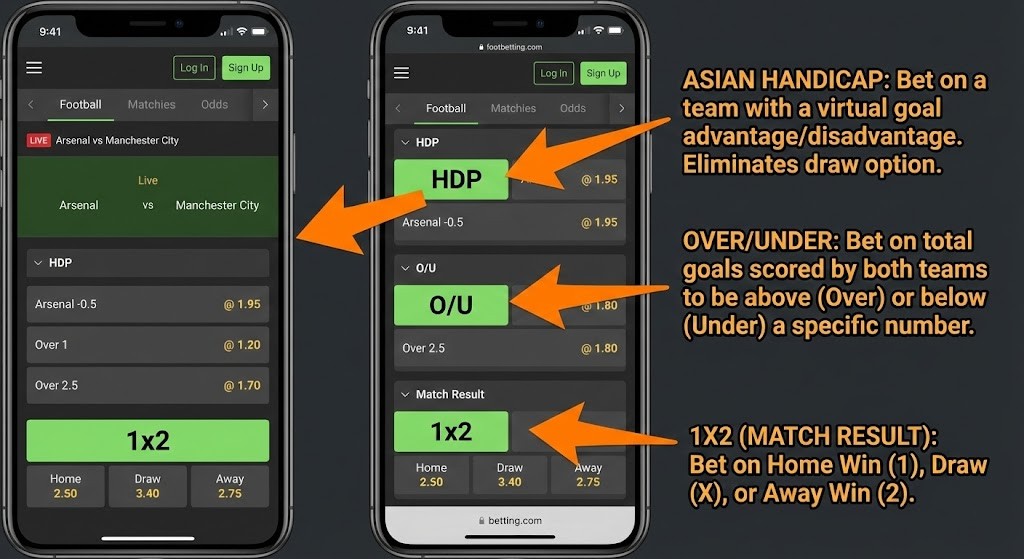 Istilah Penting dalam Taruhan Bola Online yang Wajib Diketahui (Kamus Lengkap Biar Gak Salah Pasang!)